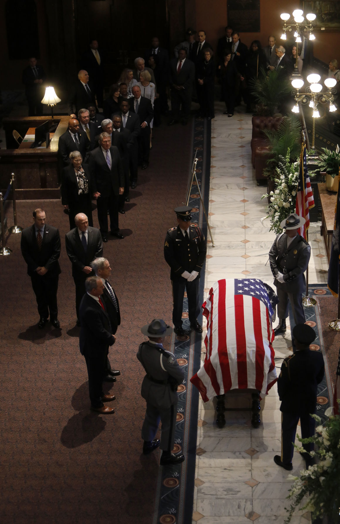 Hollings Funeral